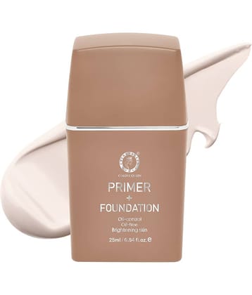 Colors Queen Oil Control Oil Free Primer + Foundation Waterproof Fair Ivory (Shade - 01)