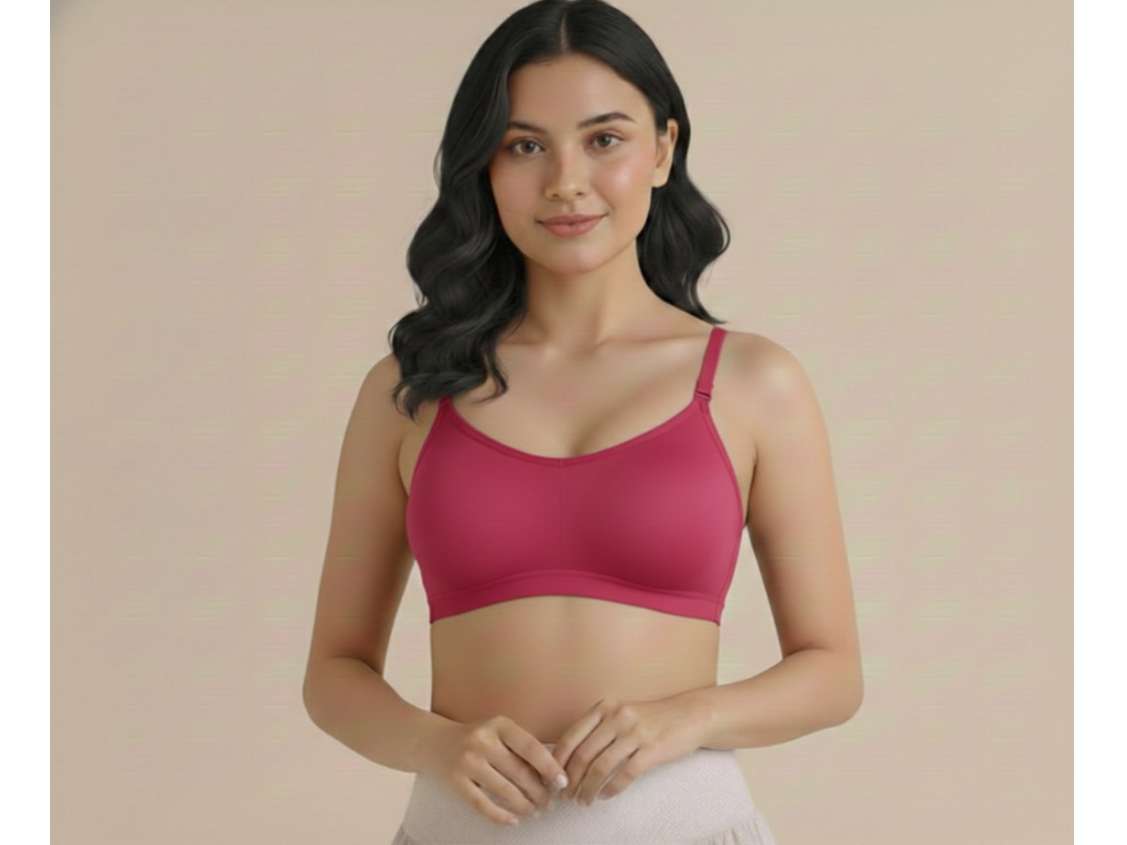 Stud & Gracy Sports/Daily Bra Non-Padded Pink - S - 30