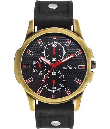 Walrus Artificial Chrono Leather Analog Men's Watch