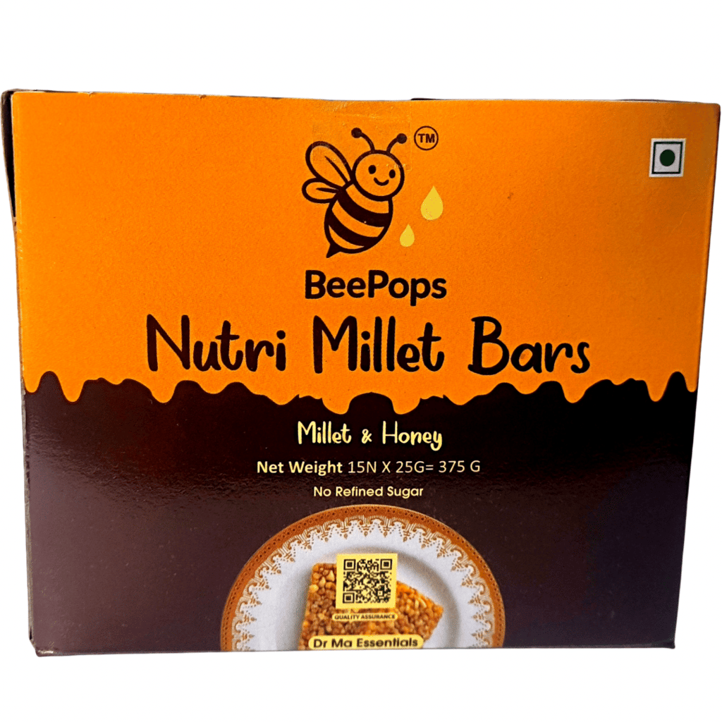 BeePops Nutri Millet Bars (Box of 15)