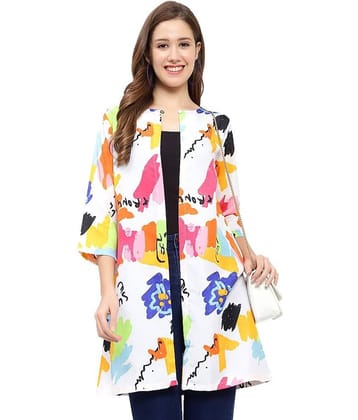 GALWIZ Crepe Shrugs - Blue Single