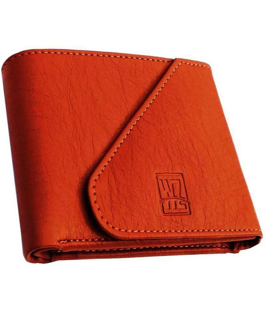 WENZEST PU Tan Formal Regular Wallet