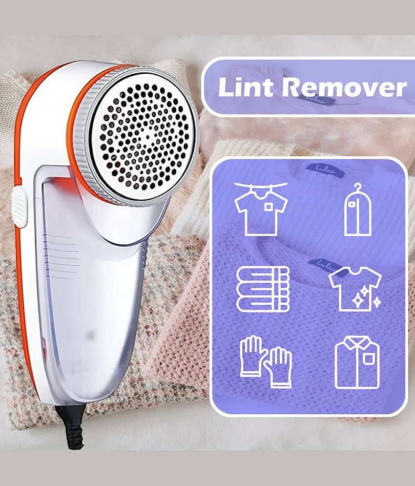 HUG PUPPY lint remover White 100 watt Steam Generator Iron