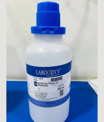 LABOGENS BUFFER SOLUTION PH7.0 {PHOSPHATE} 500ML