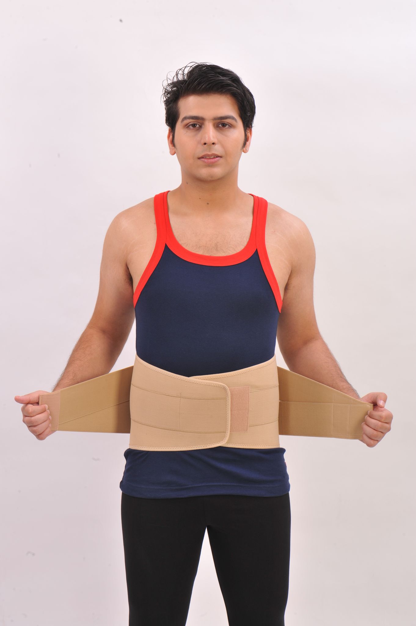 LUMBOSACRAL SUPPORT (DOUBLE STRAP)  BS 4 SIZES - S
