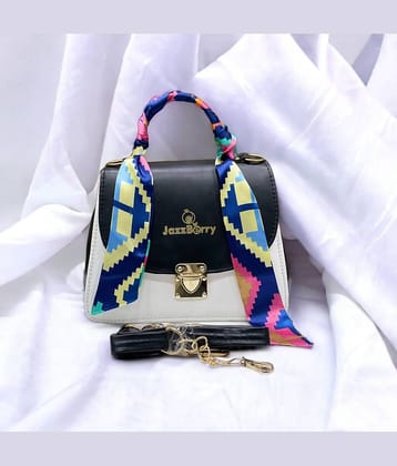 Jazzberry Black PU Sling Bag