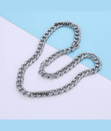 shivmart Silver Plated Chain ( Set of 1 )