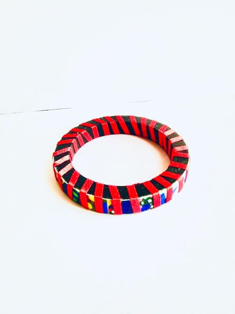 Summer Cooler - Red When Colors Speak Bangle
