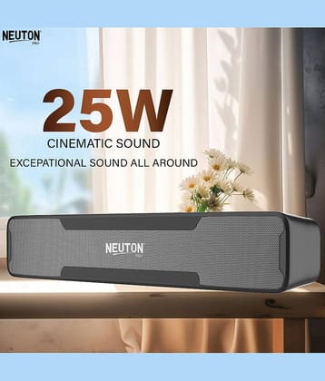 NEUTON PRO TOP BAR 25 W Bluetooth Speaker Bluetooth v5.0 with USB,SD card Slot,Aux Playback Time 5 hrs Black