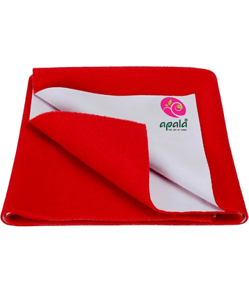Apala Purple Laminated Bed Protector Sheet ( Pack of 1 )