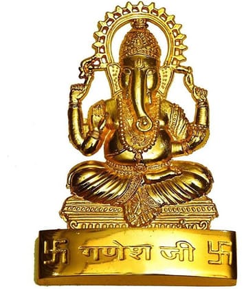 RUDRA DIVINE - Lord Ganesha Brass Idol