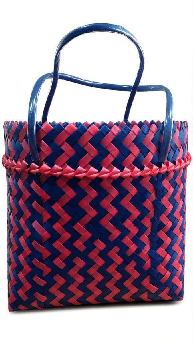 Handwoven Multi‑Purpose Storage & Shopping Tote