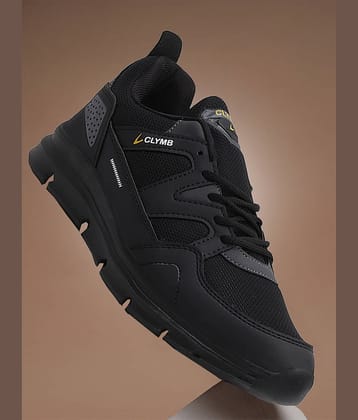 Clymb ZENTON-3 Black Black Men's Sports Running Shoes