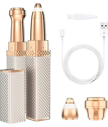 geemy new-2 in 1 blawless Multicolor Cordless Eyebrow Trimmer With 45 minutes Runtime