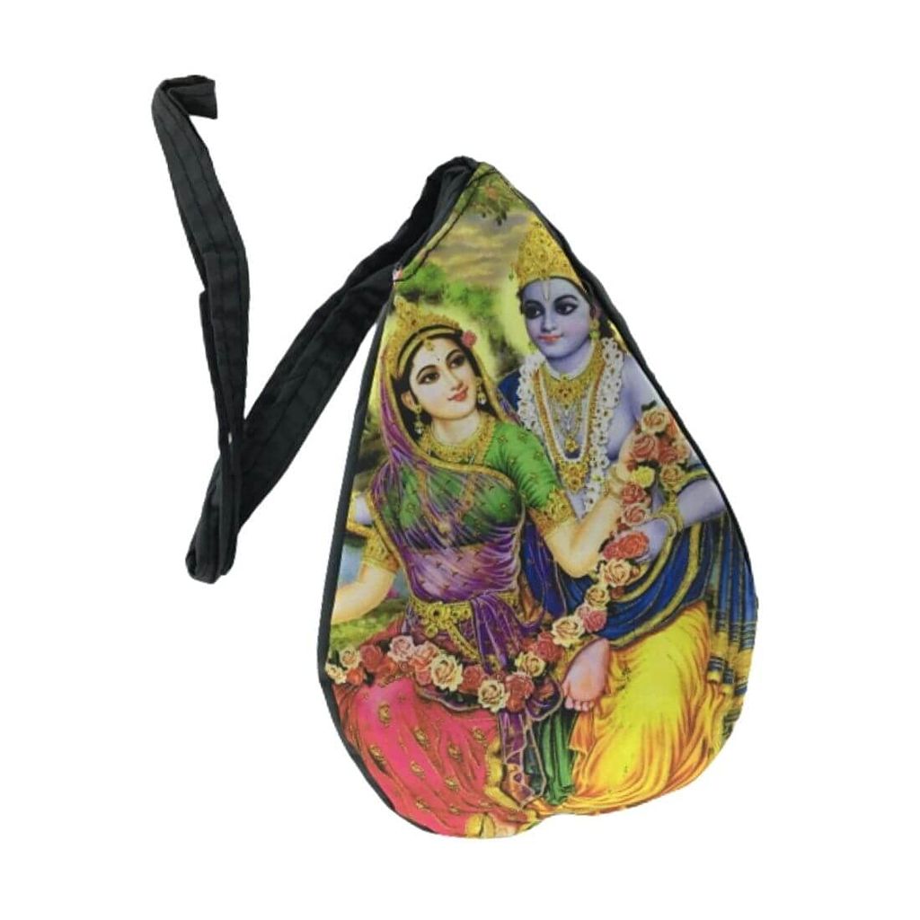MAYAPURI Radha Krishna Printed Chanting Bag/Gomukhi Japa Mala Bag/Bead Bag (Pack of 1) - Pooja Needs | Buy online on ZillyBuy