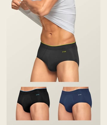 XYXX Pack of 3 Modal Briefs For Men's ( Multicolor )