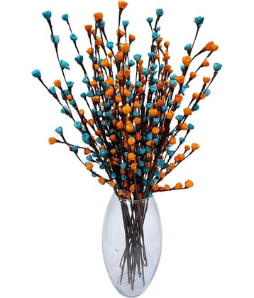 Fab n Style - Multicolor Rose Artificial Flowers Bunch ( 15 Sticks )
