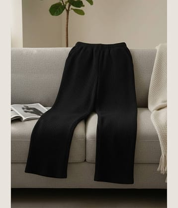 DTR FASHION Women Cotton Blend Wide Leg Trousers ( Beige )