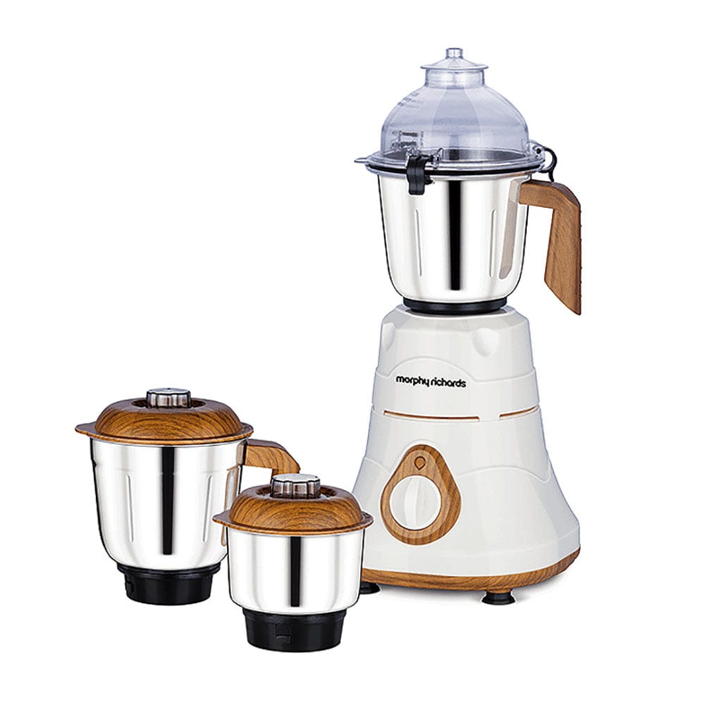 MORPHY RICHARDS BRUT 800W 3 JARS MIXER GRINDER White