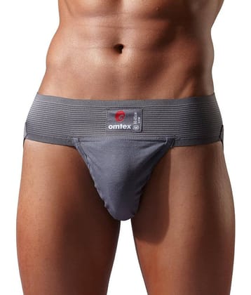 Omtex Grey Gym Supports Gym Accessories/ Gym Essentials