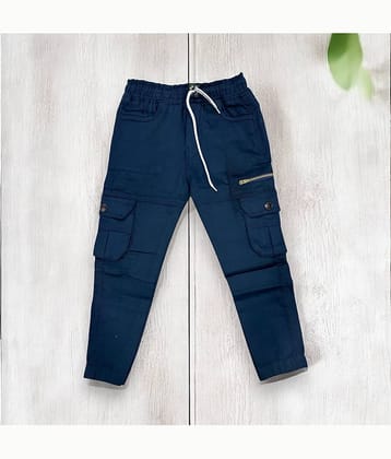 ICONIC ME Pack of 1 Boys 100% Cotton Jeans ( Navy )