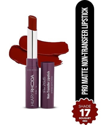 Hilary Rhoda Red Matte Lipstick 13