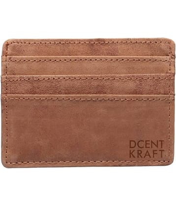 DCENT KRAFT Leather Card Holder ( Pack 1 )