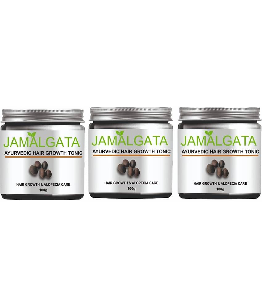 GABANA Jamalgata Hair Growth Powder For Hair Fall Control Solution 100 gm Pack of 3