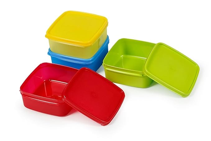 Varmora V Fresh, 400 Ml , Multicolor, Set Of 8, FDA Approved, Bpa-Free, Fun Colors, Fresh and Hygienic Food Storage Container