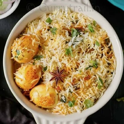 Egg biryani