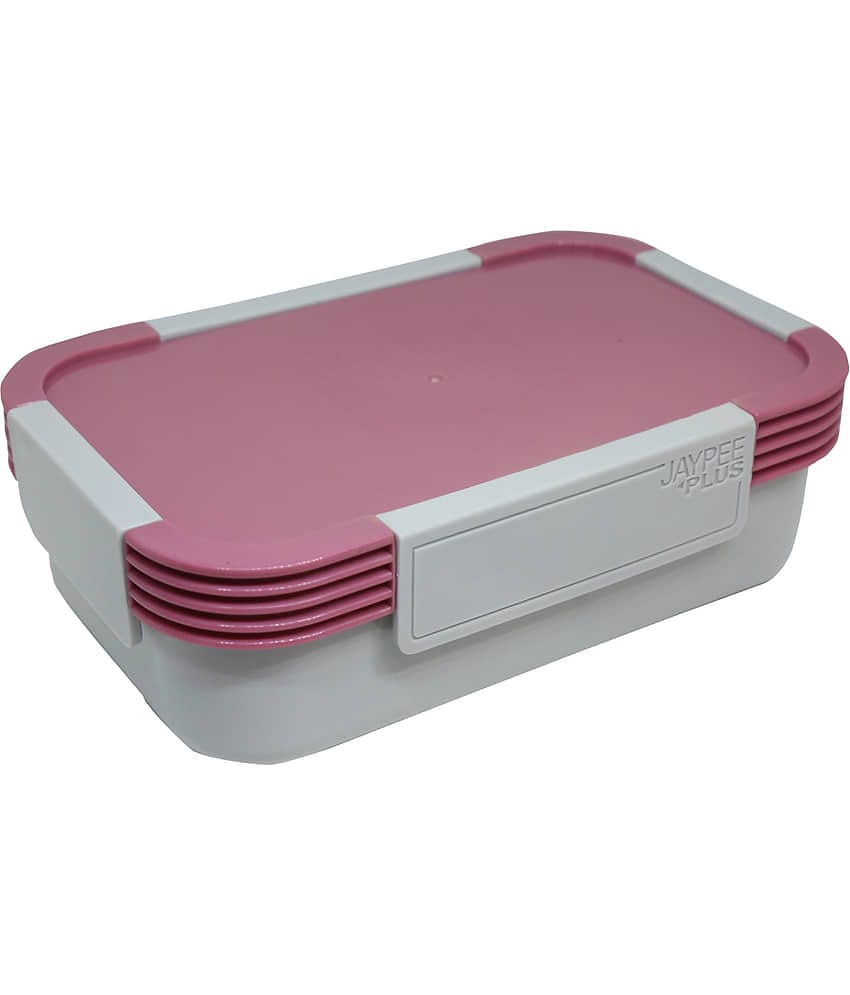 Jaypee Plus Stainless steel lunch box Taurus- 2 Pieces  900 ml  Pink