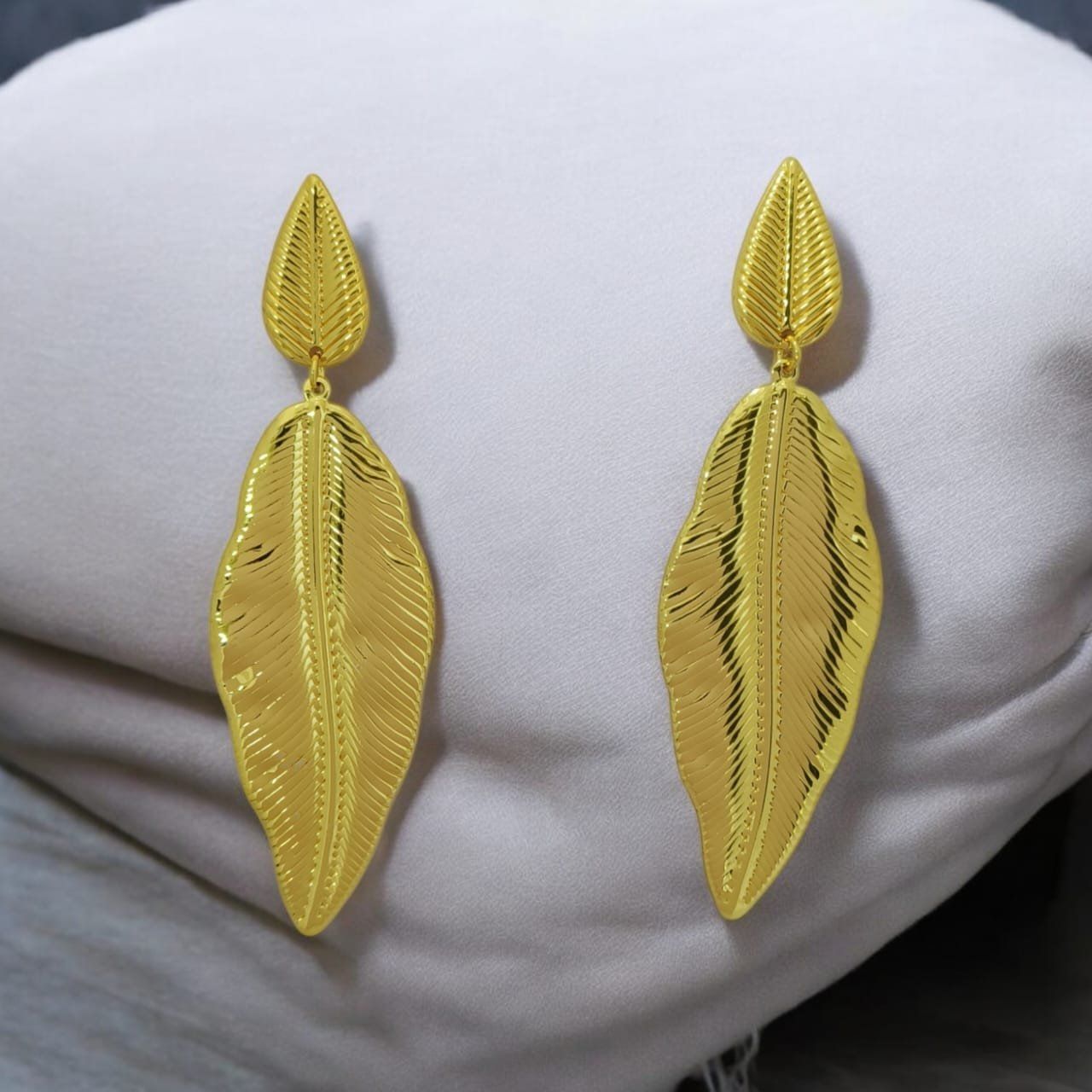 Gold Leaf Earrings