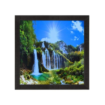 Scenery View Satin Matt Texture UV Art Painting