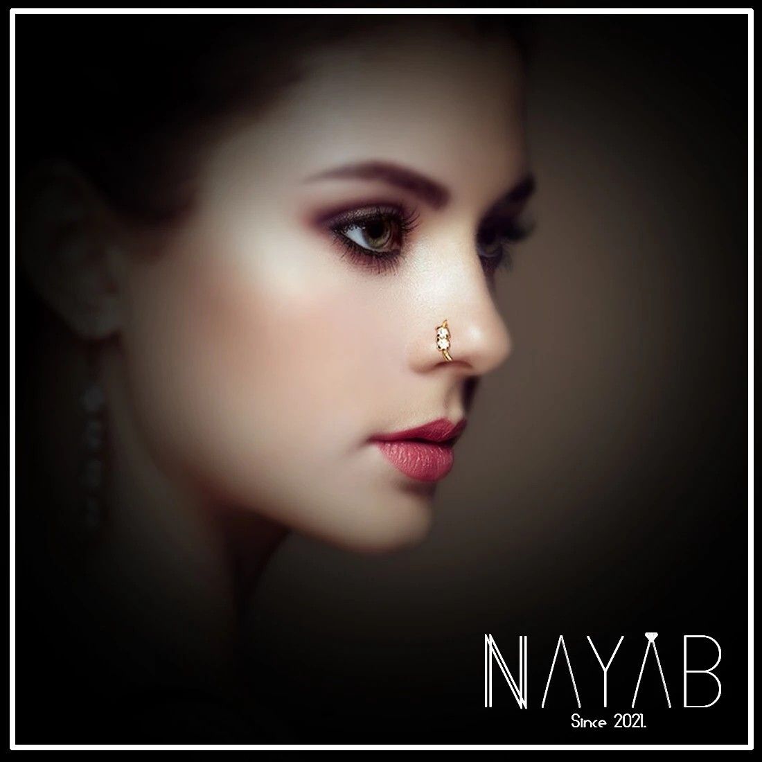 Nugget Nose Ring - Refined Design