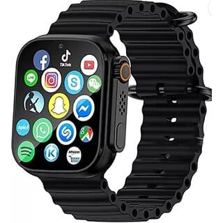 Ultra Smartwatch  Fitness Tracker with Bluetooth Calling & Magnetic Charging