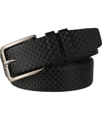 Loopa Black PU Formal Belt Pack of 1