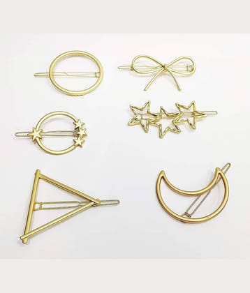 A Creations Gold Party Hair Clip