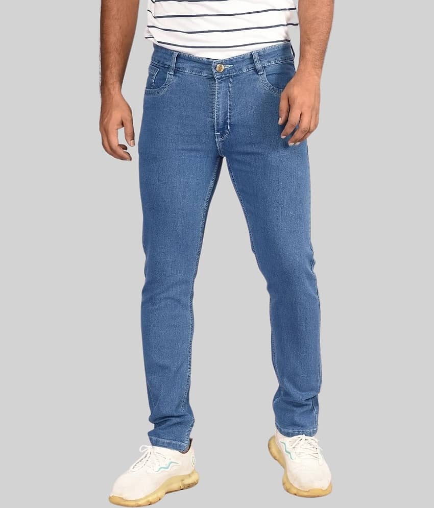 Aflash - Light Grey Denim Slim Fit Men's Jeans ( Pack of 1 )