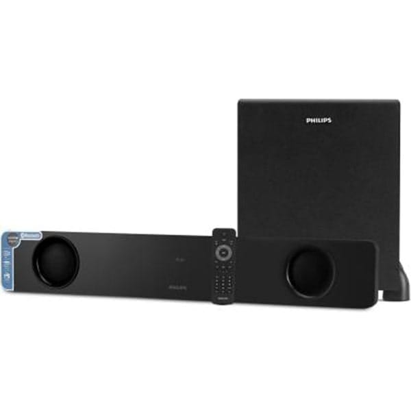 Philips HTL1041/94 40W Bluetooth Soundbar with Subwoofer (2.1 Channel)