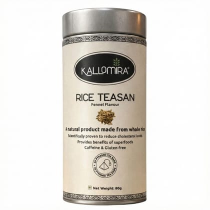 Kallomira Rice Teasan: Rice-based infusion Fennel flavour