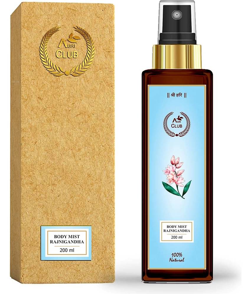 AGRI CLUB - Rajnigandha Body Mist For Men,Women 200 ml ( Pack of 1 )