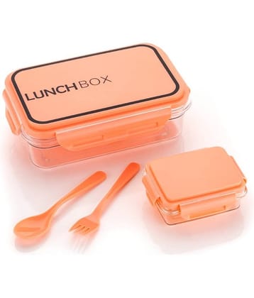 Analog Kitchenware Kids/School/Office Tiffin Plastic Lunch Box 2 - Container ( Pack of 1 )