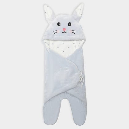 Flurry Baby Boy Hooded Blanket- Constellation-92x82 cm / Blue