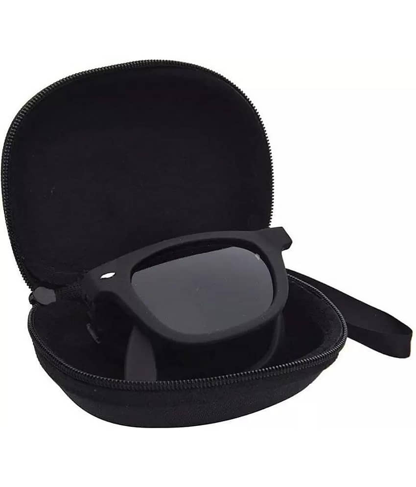 Dyana Core Black Square Sunglasses ( Pack of 1 )