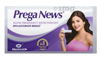 Prega News Prega News Pregnancy Test Kit, 1