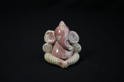 ORMAS Ceramic Ganesh StatueShort