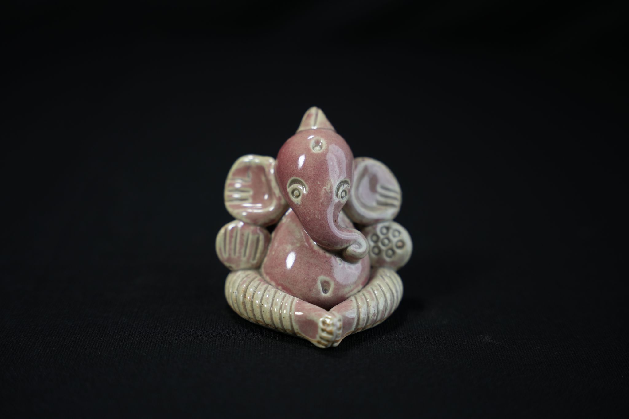 ORMAS Ceramic Ganesh StatueShort