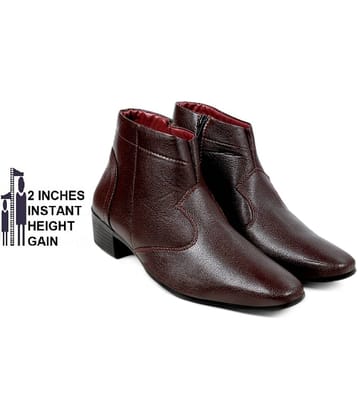 BXXY Brown Men's Formal Boots