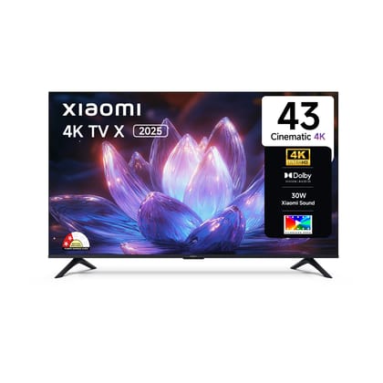 Xiaomi 108 cm (43 inch) X Ultra HD 4K Smart Google LED TV L43MB-AIN Xiaomi 108 cm (43 inch) X Ultra HD 4K Smart Google LED TV L43MB-AIN - black / 43 inches Xiaomi 108 cm (43 inch) X Ultra HD 4K Smart Google LED TV L43MB-AIN Xiaomi 108 cm (43 inch) X Ultra HD 4K Smart Google LED TV L43MB-AIN - black / 43 inches
