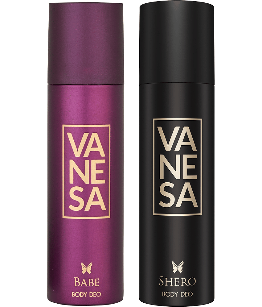 Vanesa Babe & Shero (150 ml x 2) Deodorant Spray for Women 300 ml ( Pack of 1 )